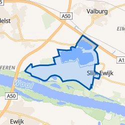 Kaart van Loenen