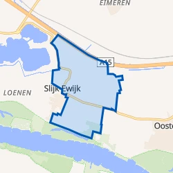 Kaart van Buitengebied de Danenberg