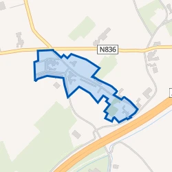 Kaart van Kern Herveld Zuid