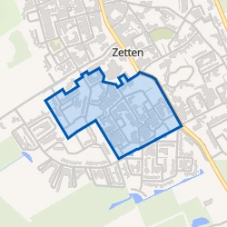 Kaart van Blokland