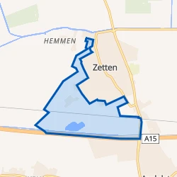 Kaart van Buitengebied Zetten West