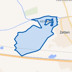 Kaart van Buitengebied Hemmen