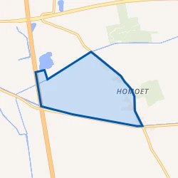 Kaart van Buitengebied Homoet