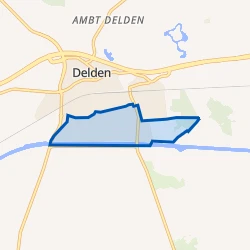 Kaart van Vossenbrink en De Braak