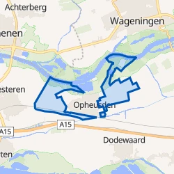 Kaart van Verspreide huizen Opheusden