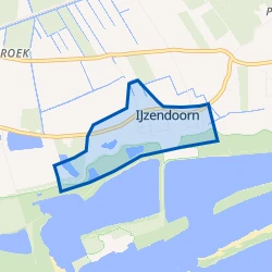 Kaart van IJzendoorn