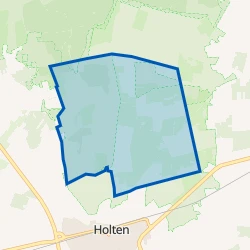 Kaartje van Buurtschap Holterberg