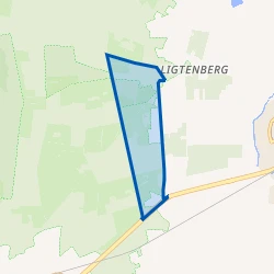 Kaartje van Buurtschap Lichtenberg