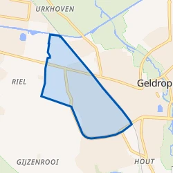 Kaart van Zesgehuchten