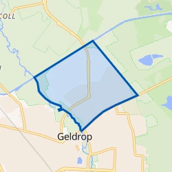 Kaart van Braakhuizen-Noord