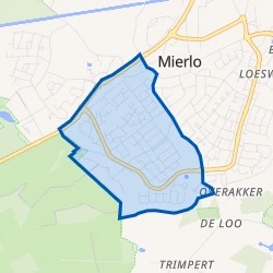 Kaart van Kerkakkers