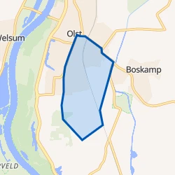 Kaart van Stationswijk en Industrieweg