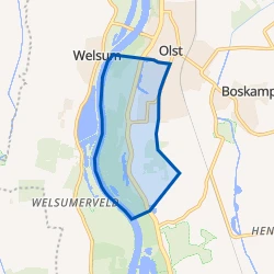 Kaart van Kortrick en Zonnekamp