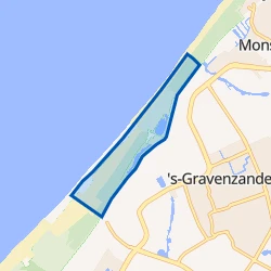 Kaartje van Kust 's-Gravenzande