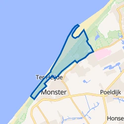Kaartje van Kust Monster
