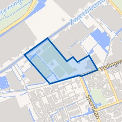 Kaartje van Sportpark de Zweth