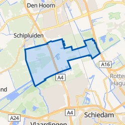 Kaart van Negenhuizen en Zouteveen