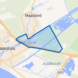 Kaart van Ter Lucht
