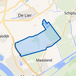 Kaart van Gaag-Maasland