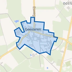 Kaart van Geesteren