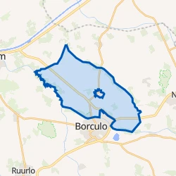 Kaart van Verspreide huizen Geesteren