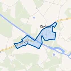 Kaart van Rekken