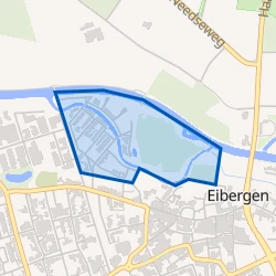Kaart van Op de Bleek