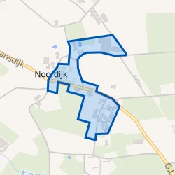 Kaart van Noordijk