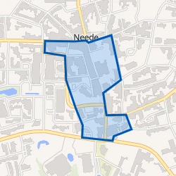 Kaart van Neede Centrum