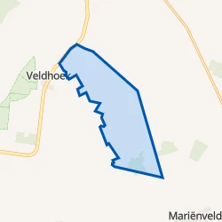 Kaart van Verspreide huizen Heurne