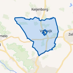 Kaart van Verspreide huizen Velswijk