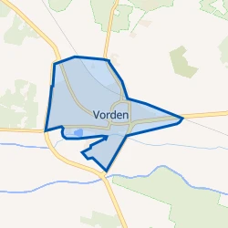 Kaart van Vorden