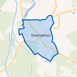 Kaart van Steenderen