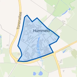 Kaart van Hummelo