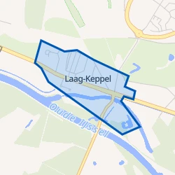 Kaart van Laag-Keppel