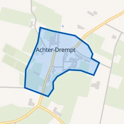 Kaart van Achterdrempt