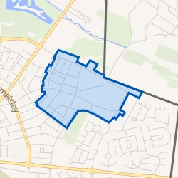 Kaart van Broeksittard