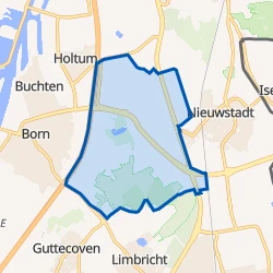 Kaartje van Omgeving Limbrichterbos-Wolfrath