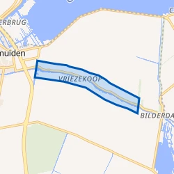 Kaart van Vriezekoop