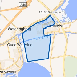 Kaart van Verspreide huizen West