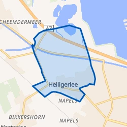 Kaart van Heiligerlee