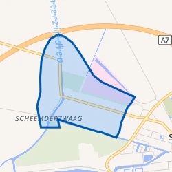 Kaart van Scheemderzwaag