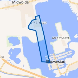 Kaart van Niesoord