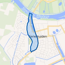 Kaart van Genemuiden Kern