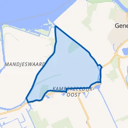 Kaart van Pieperpolder