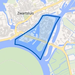 Kaart van De Nieuwesluis