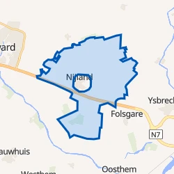 Kaart van Verspreide huizen Nijland
