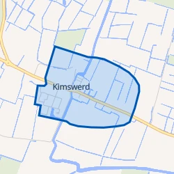 Kaart van Kimswerd