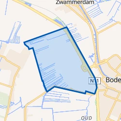 Kaartje van Binnenpolder