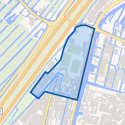 Kaart van Reeuwijk-Brug-Noord